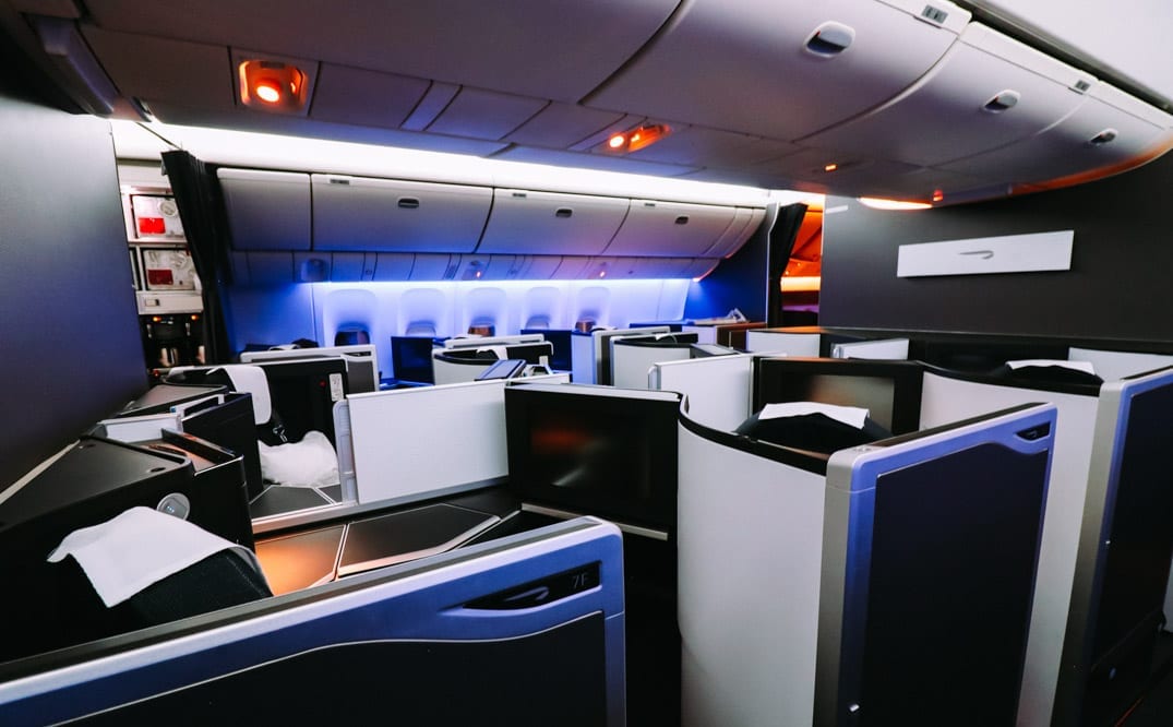BA182 business class best seats - milepoint